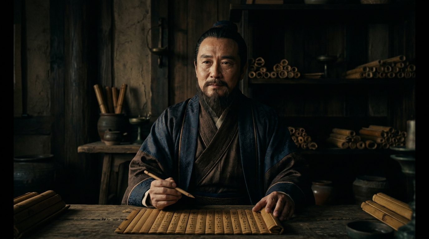 Confucius Created the Blueprint for Social Harmony in 551 BCE - Historical illustration