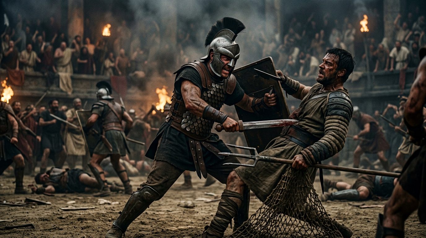 10 Brutal Gladiator Weapons That Decided Life or Death