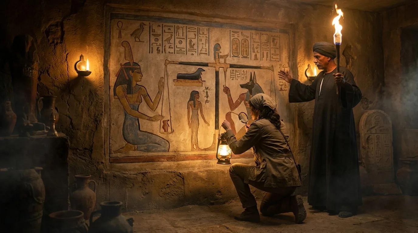 Egyptian Ma’at Required Death to Maintain Universal Order - Historical illustration