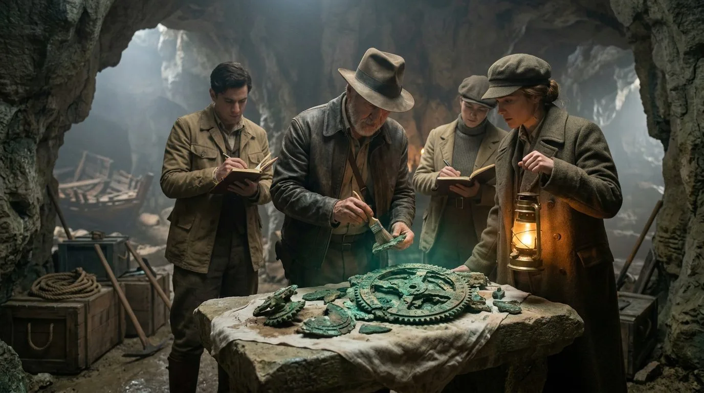 The Antikythera Mechanism’s Missing Dials - Historical illustration