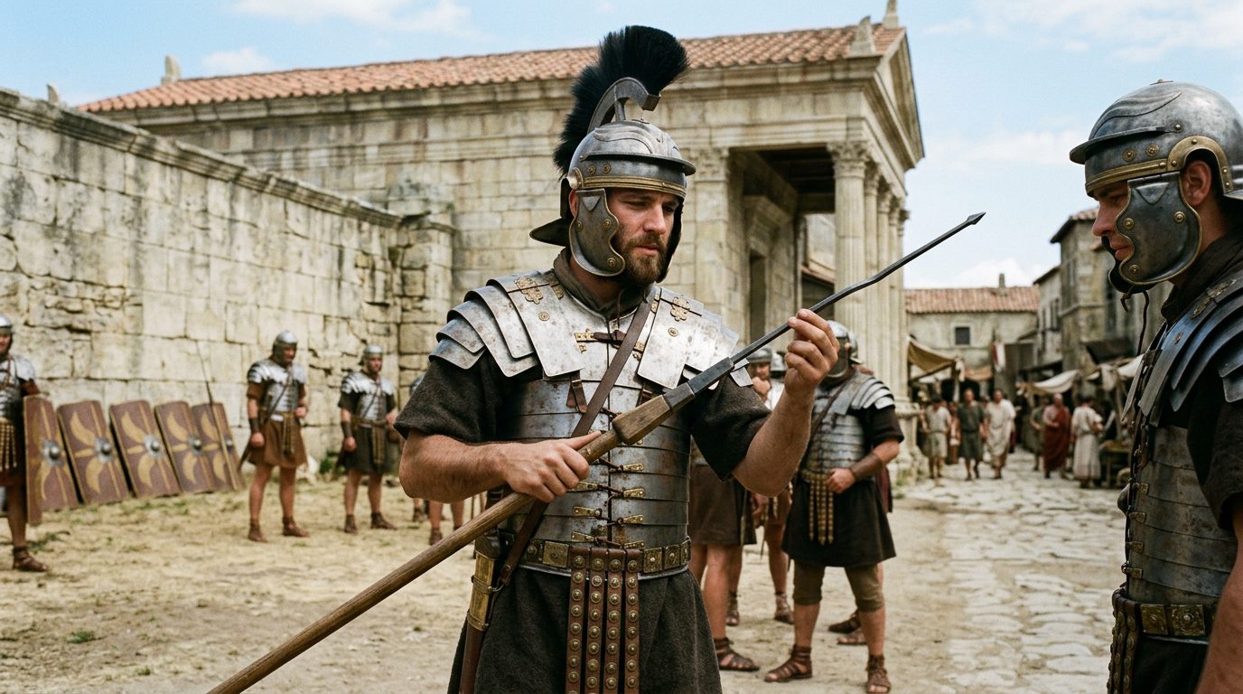 Pilum: The Javelin That Shattered Shield Walls - Historical illustration