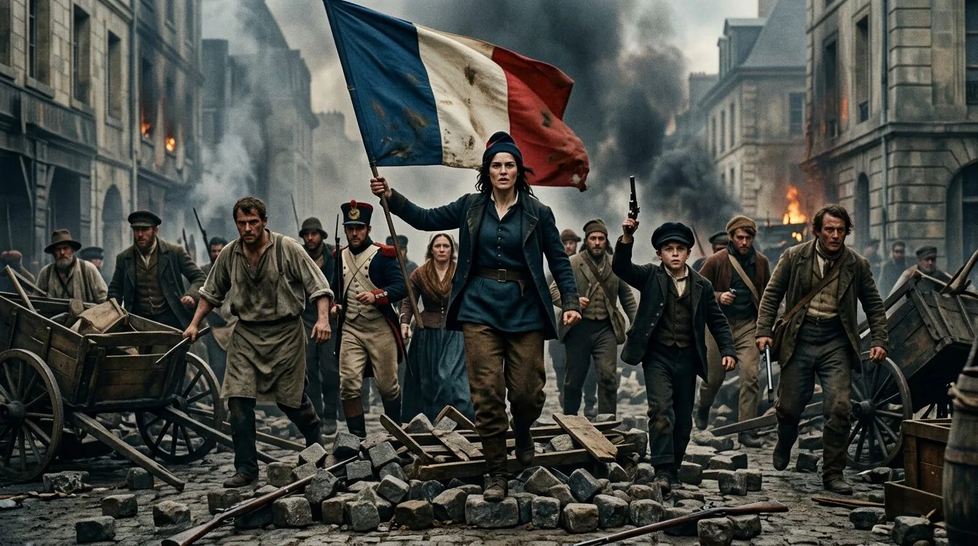 Delacroix’s ‘Liberty Leading the People’ Became Every Revolution’s Visual Anthem - Historical illustration