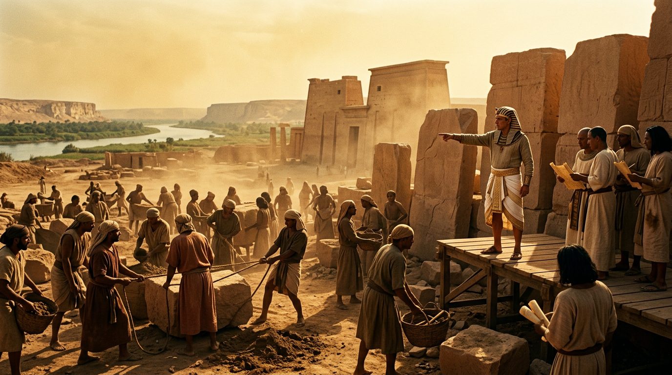 Thutmose II Bridged Two Powerful Reigns Yet Left Almost No Monuments - Historical illustration