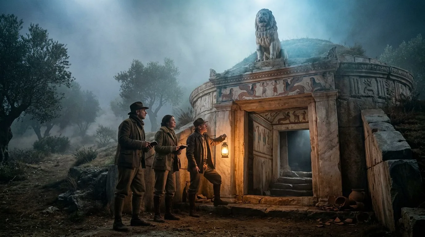 The Tomb of Amphipolis: Greece’s Astronomical Enigma - Historical illustration