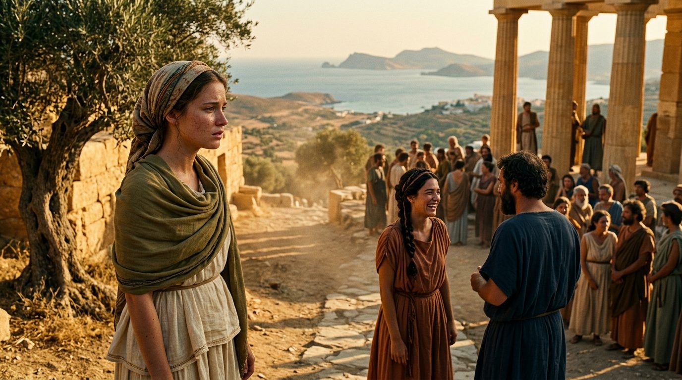 Sappho’s Fragment 31: The Greek Poem That Invented Jealousy - Historical illustration