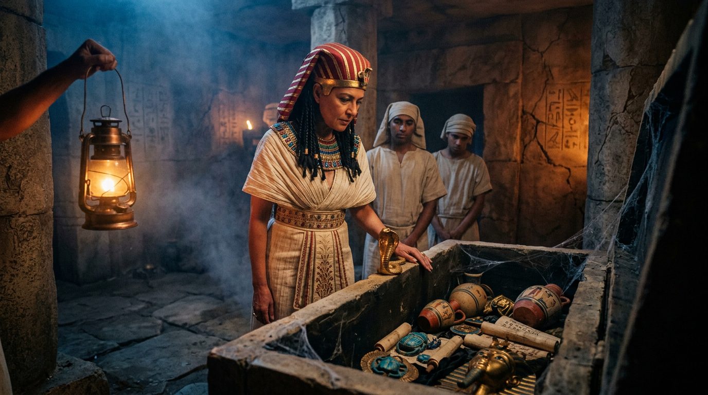 Neferneferuaten - The Phantom Ruler After Akhenaten - Historical illustration