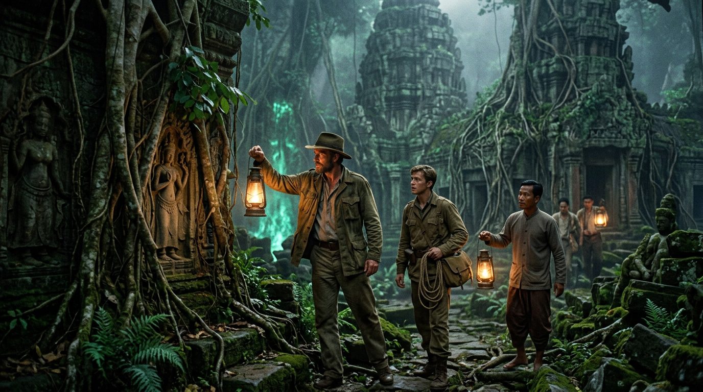 Angkor Wat: When Jungle Consumed an Empire - Historical illustration
