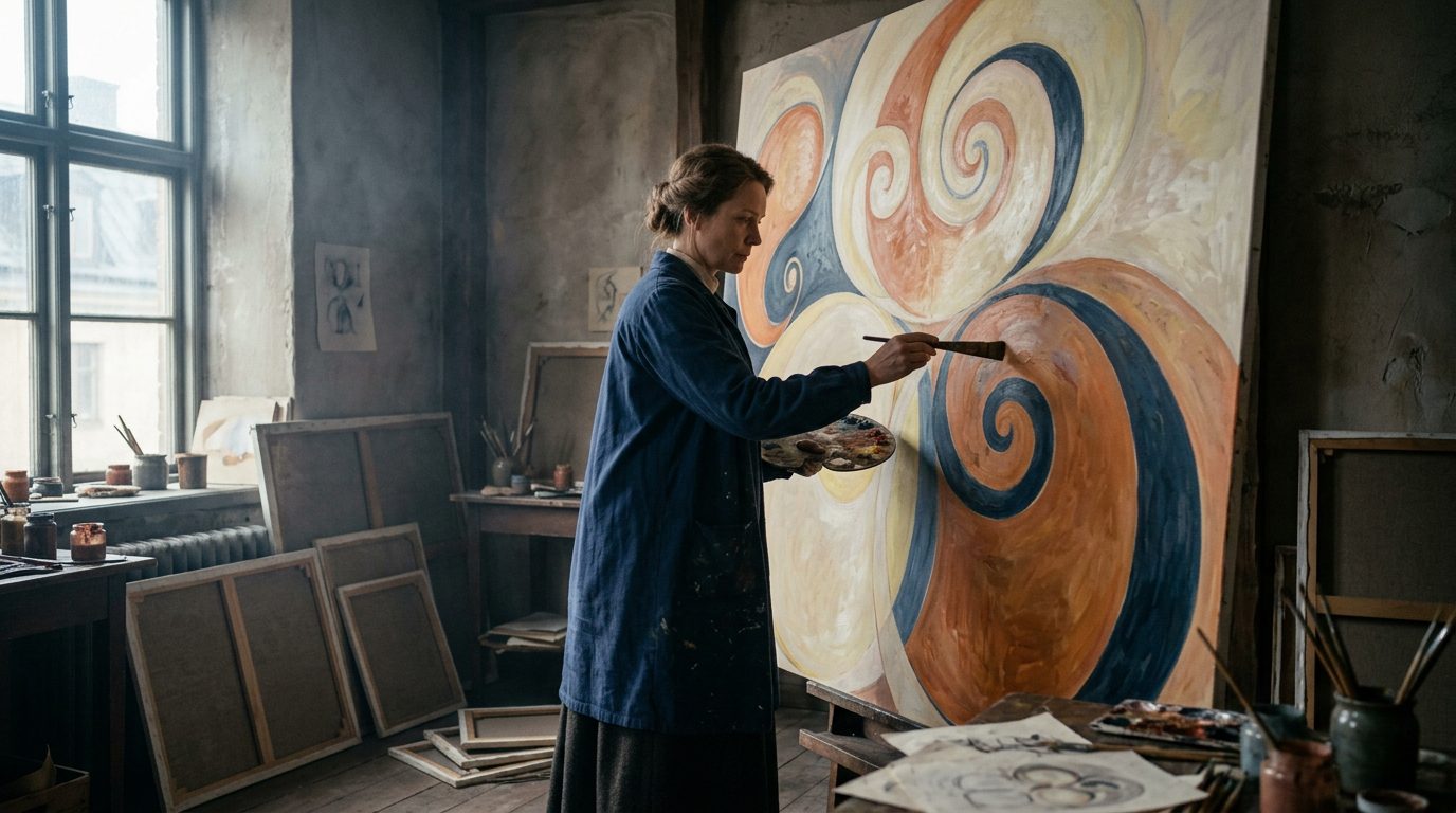 Hilma af Klint Painted the World’s First Abstract Art in Secret—Years Before Kandinsky - Historical illustration