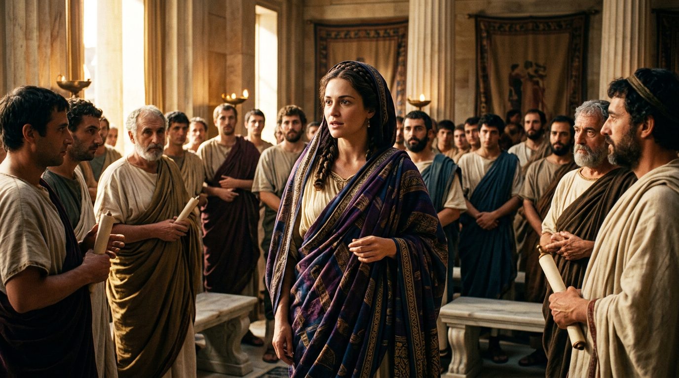 Aspasia of Miletus: The Rhetoric Master Who Shaped Athenian Politics - Historical illustration