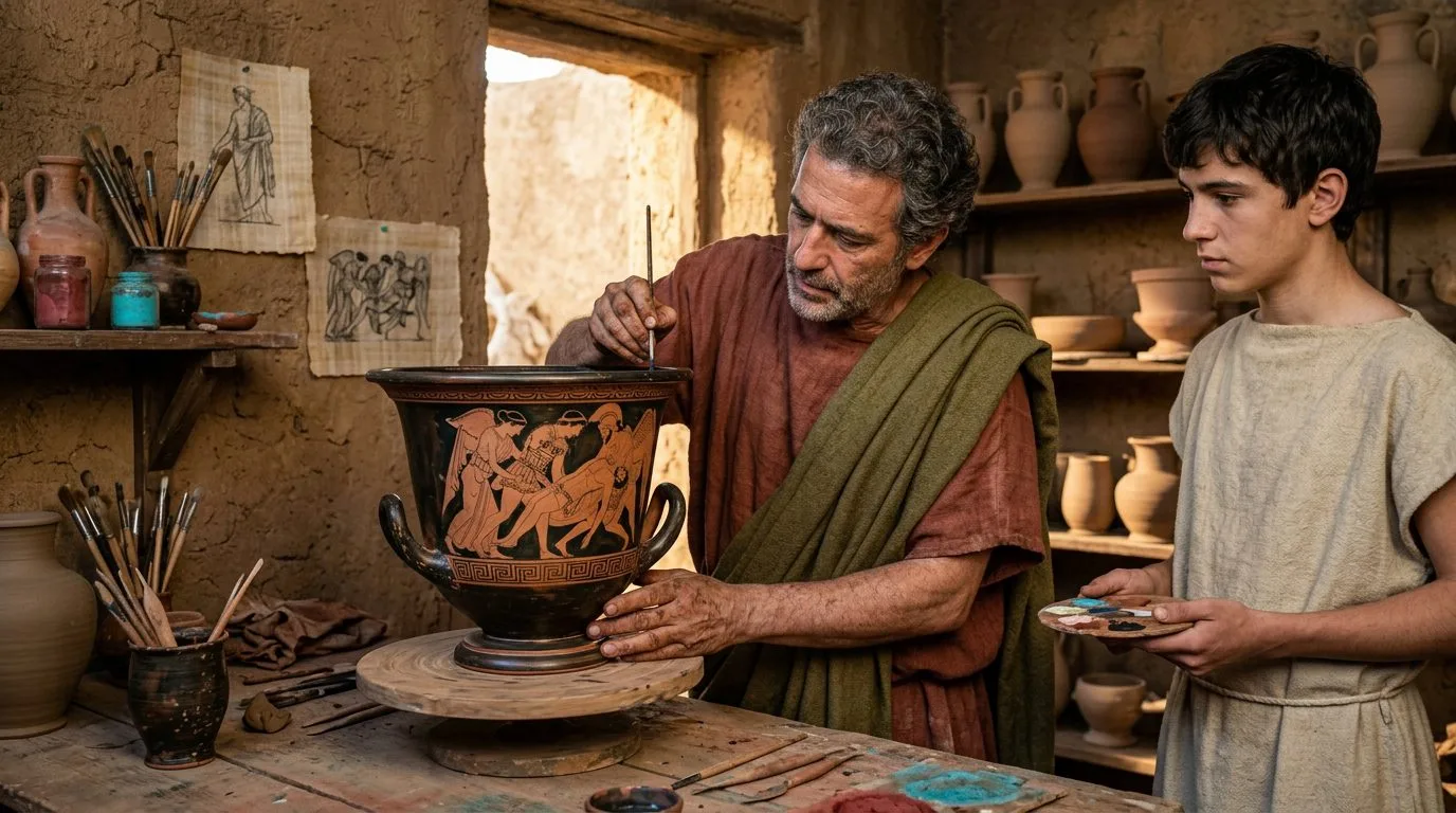 The Euphronios Krater Shows Death’s Democracy - Historical illustration
