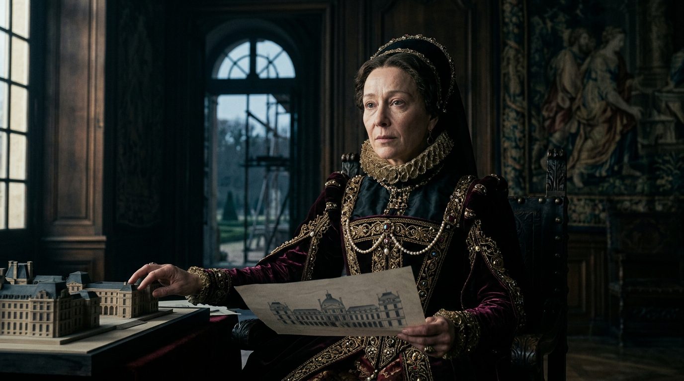 Catherine de Medici - The Queen Who Chose Art Over Armies - Historical illustration