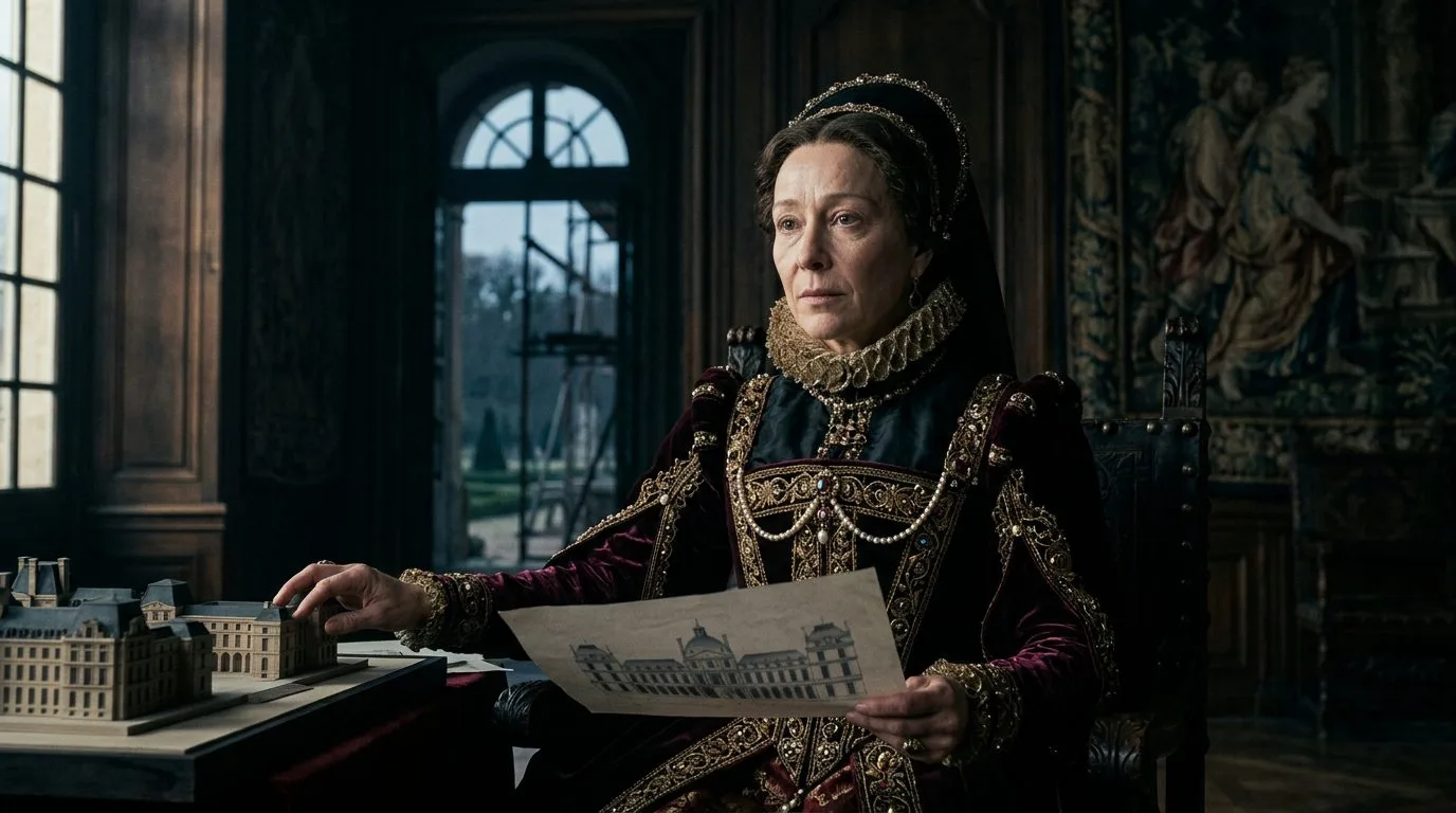 Catherine de Medici - The Queen Who Chose Art Over Armies - Historical illustration