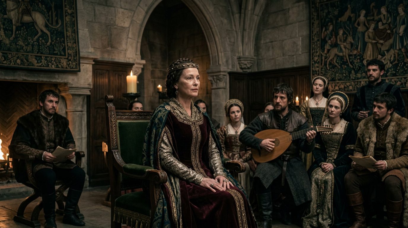 Eleanor of Aquitaine Created Europe’s First Literary Salons - Historical illustration