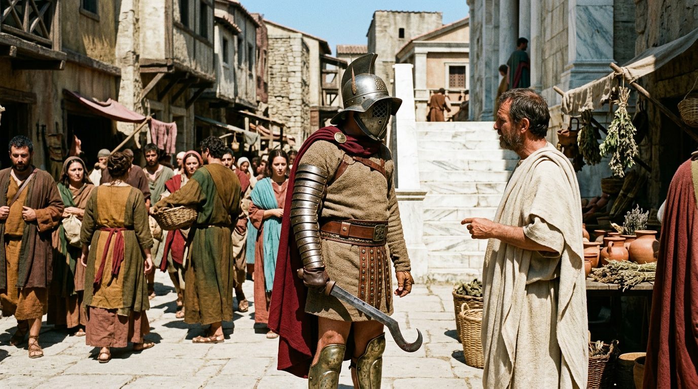 Sica: The Thracian Curved Killer - Historical illustration