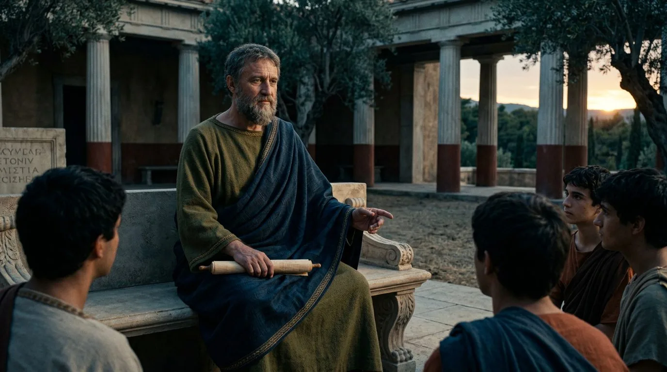 Plato’s Republic Defined Ideal Government 2,400 Years Ago - Historical illustration