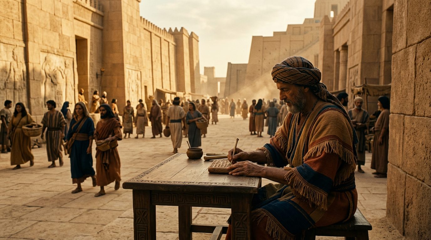 Poem of the Righteous Sufferer: Babylon’s Book of Job - Historical illustration