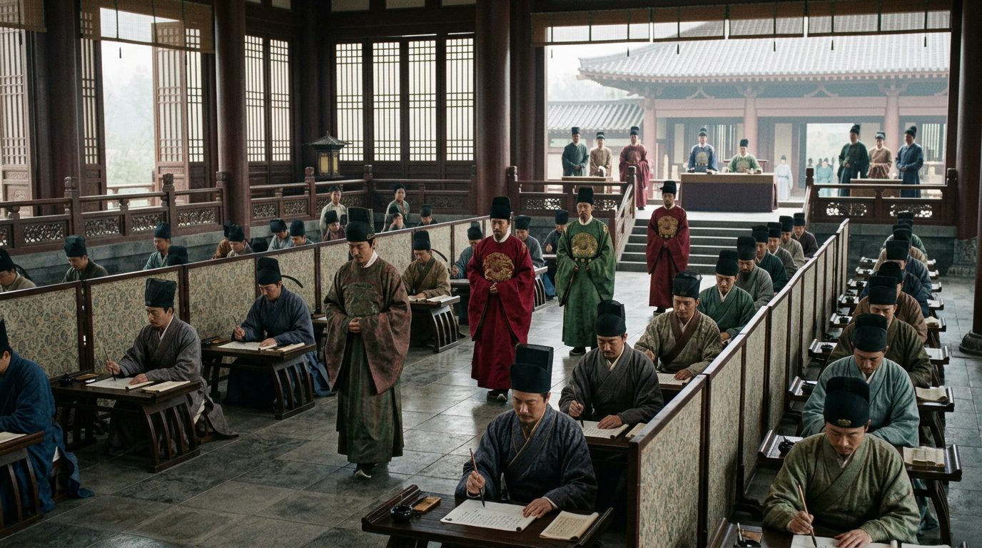 Song Dynasty Expansion Made Exams the Sole Route to Office - Historical illustration