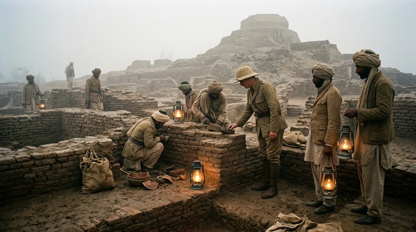 Mohenjo-daro: The Drowned City of the Indus - Historical illustration