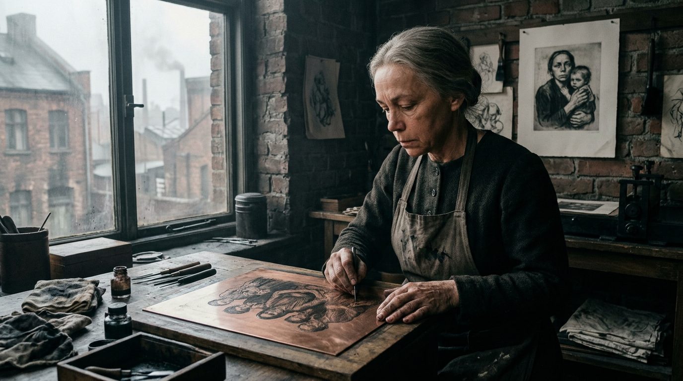 Käthe Kollwitz Created Haunting Prints That Documented Working-Class Suffering and Influenced Political Art Worldwide - Hi…