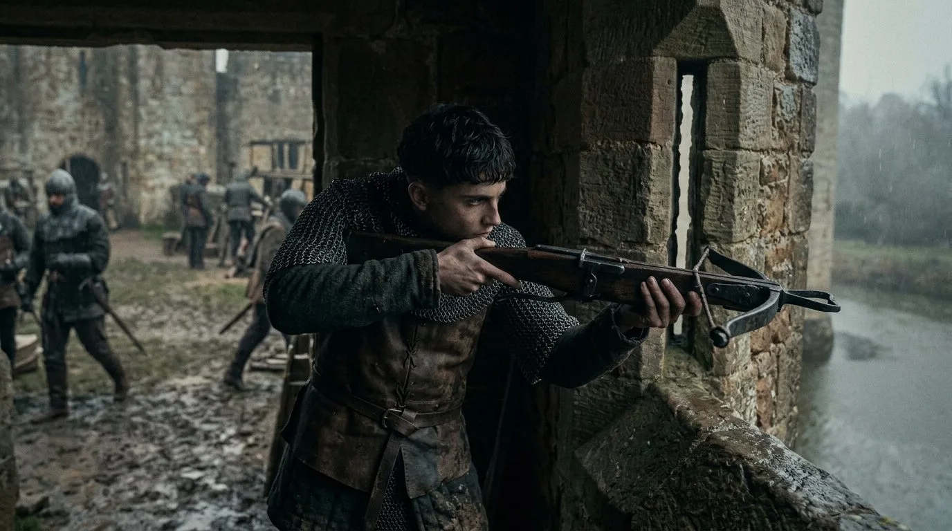 Arrow Loops Were Engineered for Perfect Crossbow Angles - Historical illustration