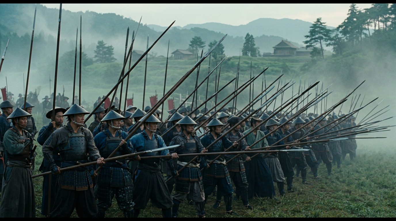 Yari: The Straight Spear That Replaced the Sword as Primary Weapon - Historical illustration