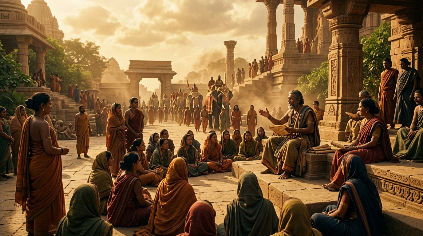 The Mahabharata: Longest Poem Ever Written Changed India Forever - Historical illustration