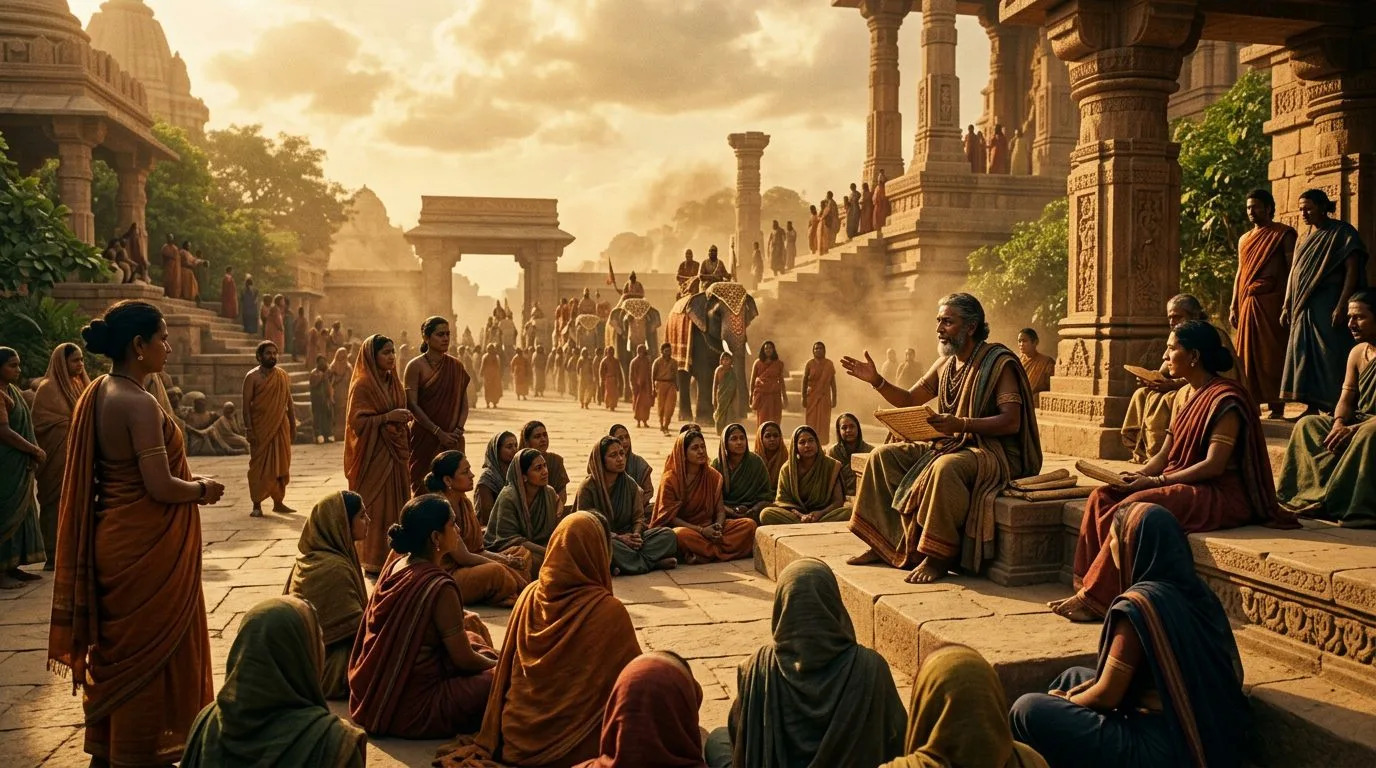 The Mahabharata: Longest Poem Ever Written Changed India Forever - Historical illustration