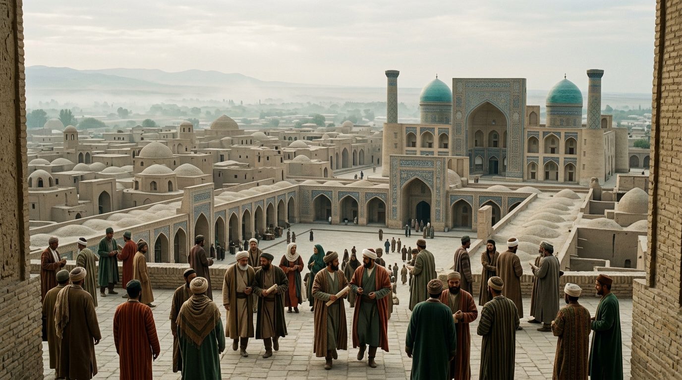 Bukhara: The Pillar of Persian Learning - Historical illustration