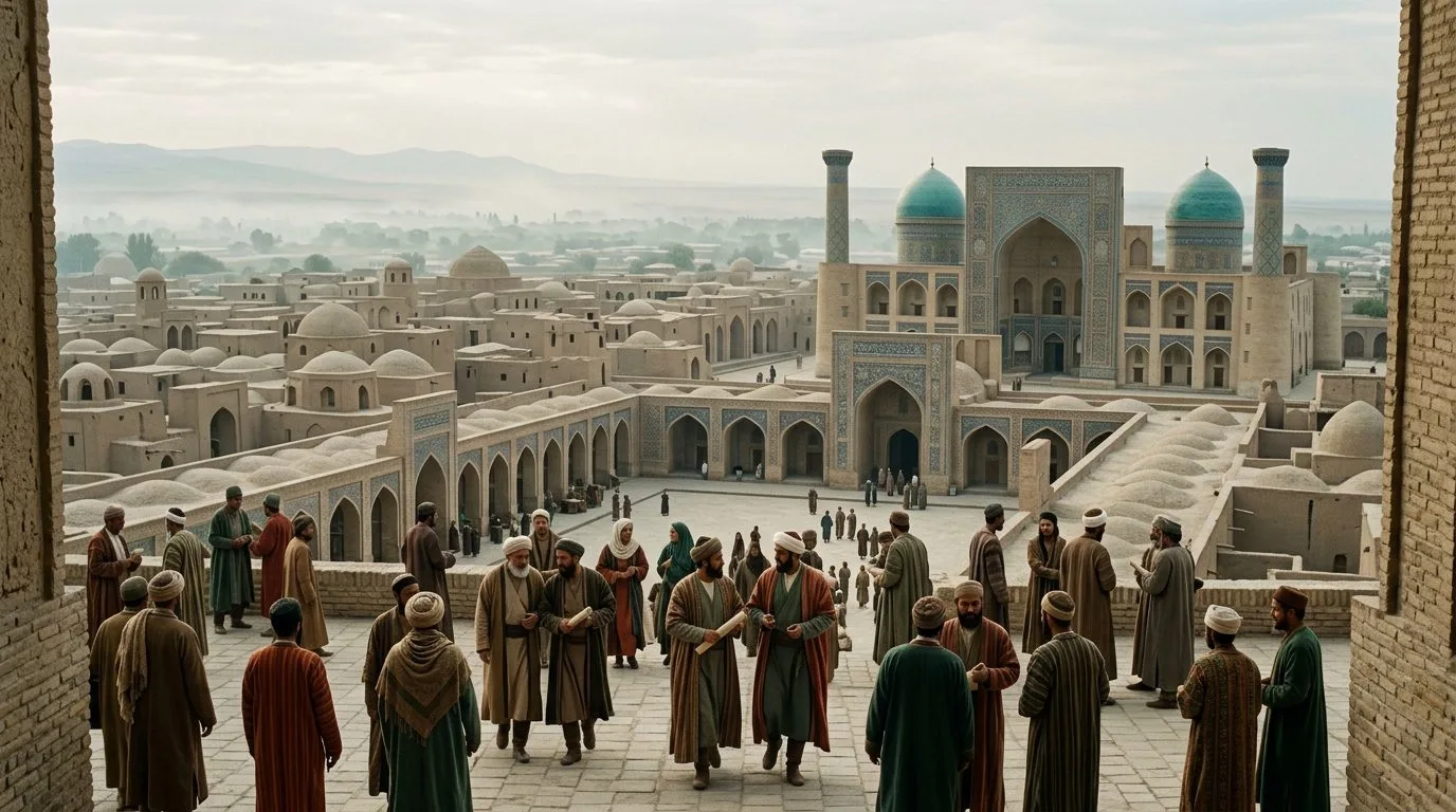 Bukhara: The Pillar of Persian Learning - Historical illustration