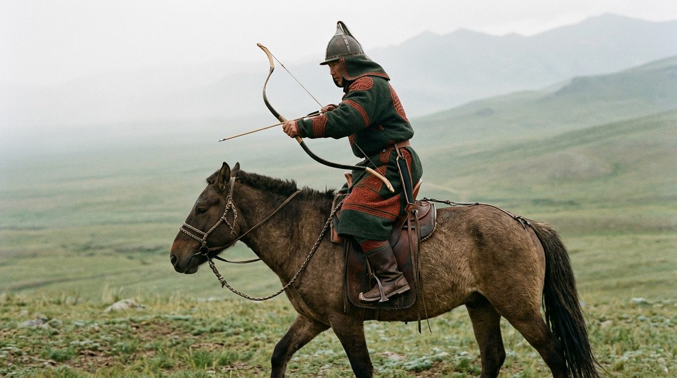 Iron Stirrups: The Technology Behind Mounted Archery - Historical illustration