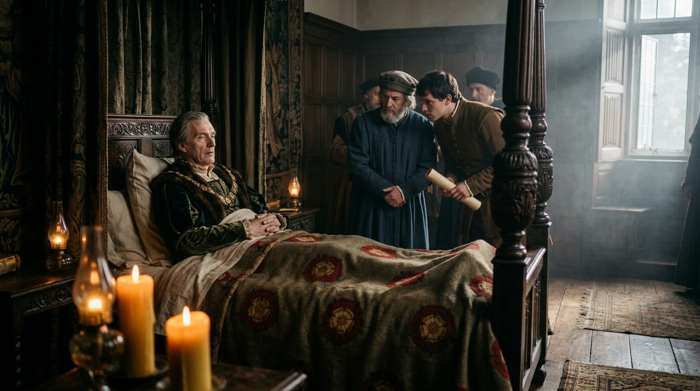 The Tudor King Who Died Too Young - Historical illustration