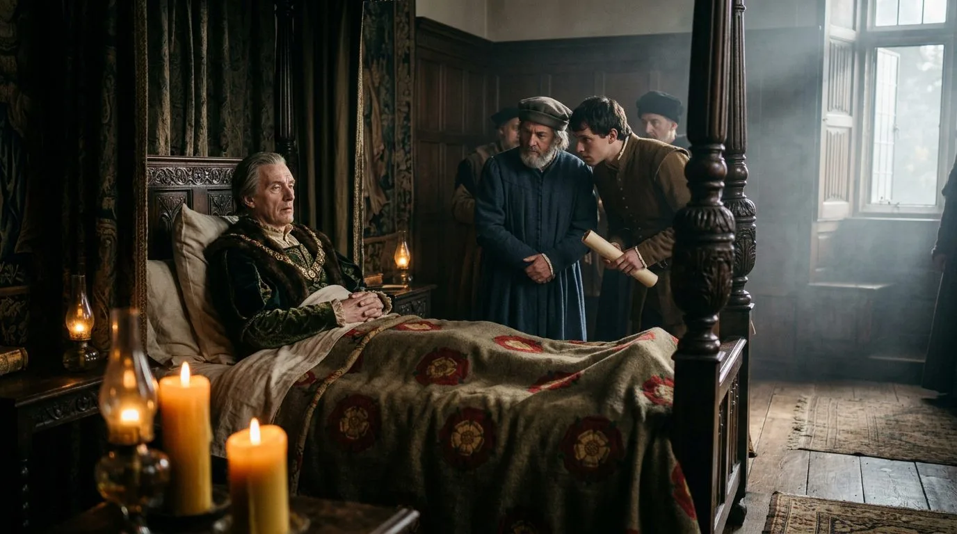The Tudor King Who Died Too Young - Historical illustration