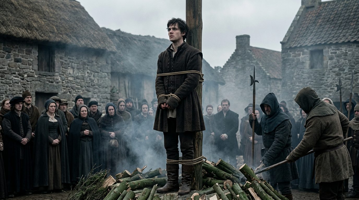 Patrick Hamilton: Scotland’s First Reformation Martyr at Age 24 - Historical illustration