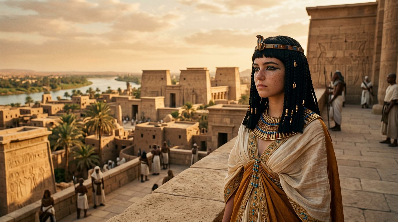 Ankhesenamun: The Teenage Queen Who Survived Palace Intrigue - Historical illustration