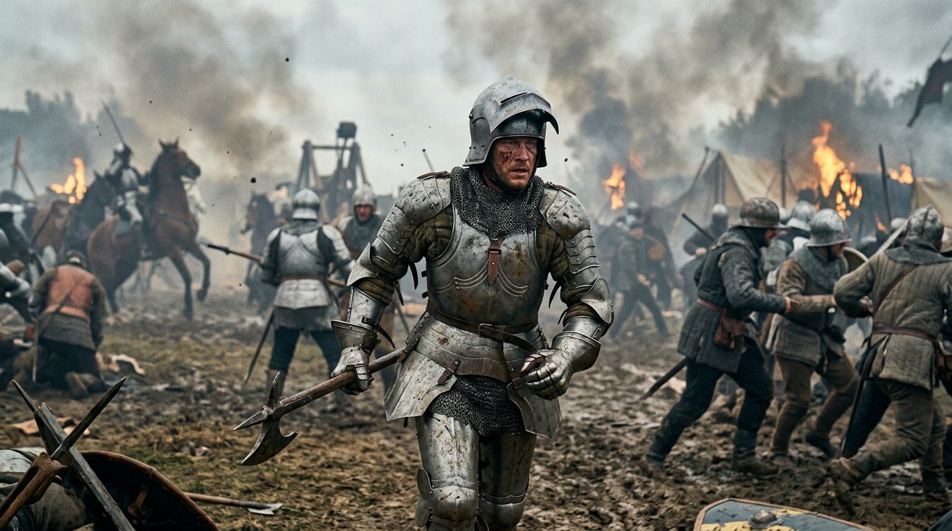 Medieval Plate Armor: Engineering Meets Protection - Historical illustration
