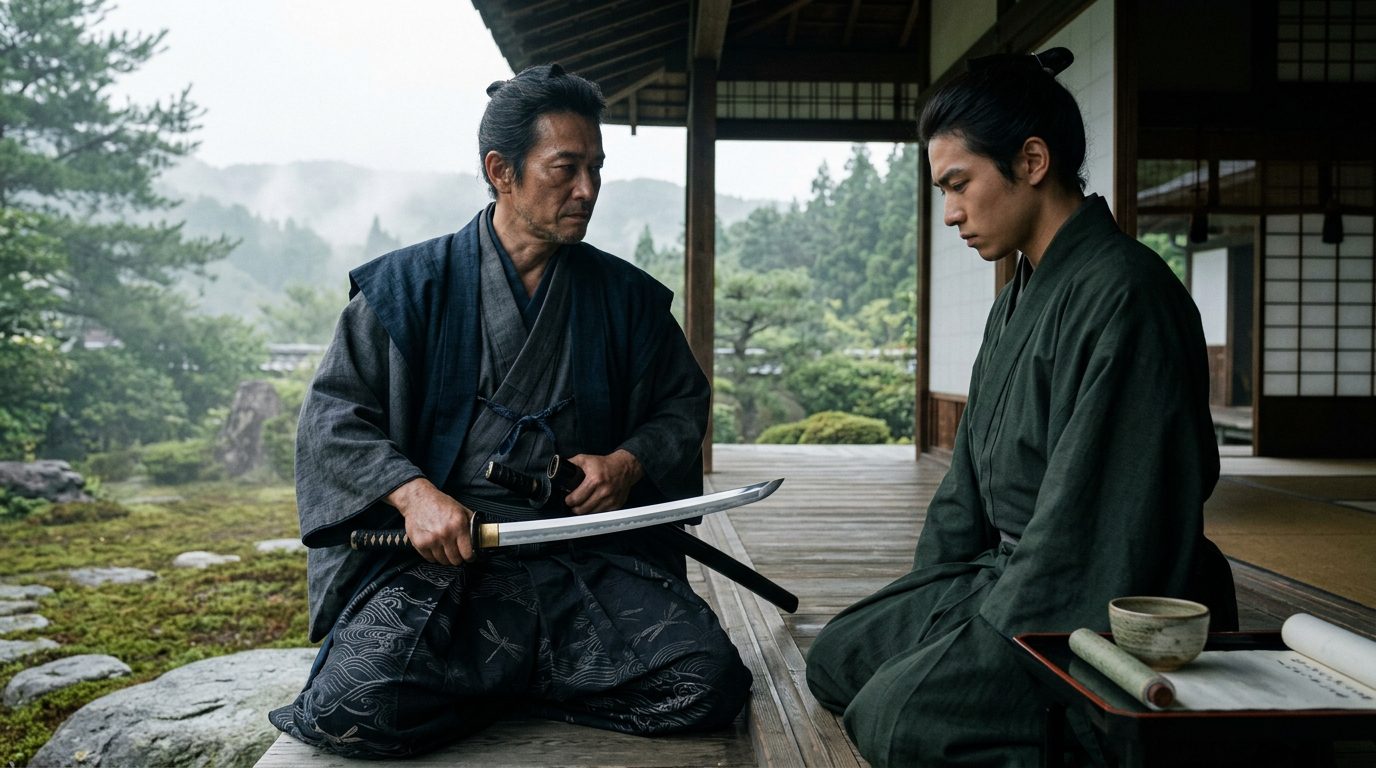 Tanto: The Samurai’s Last Resort - Historical illustration