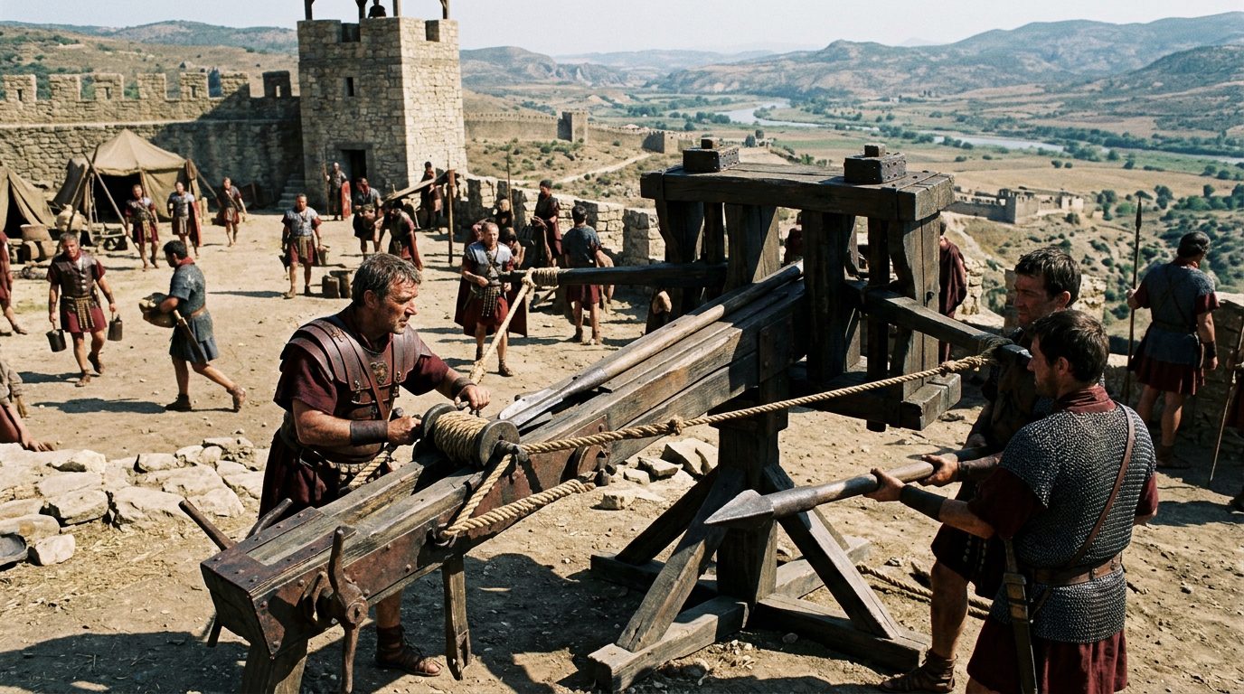 Ballista: Artillery That Struck Terror From Distance - Historical illustration