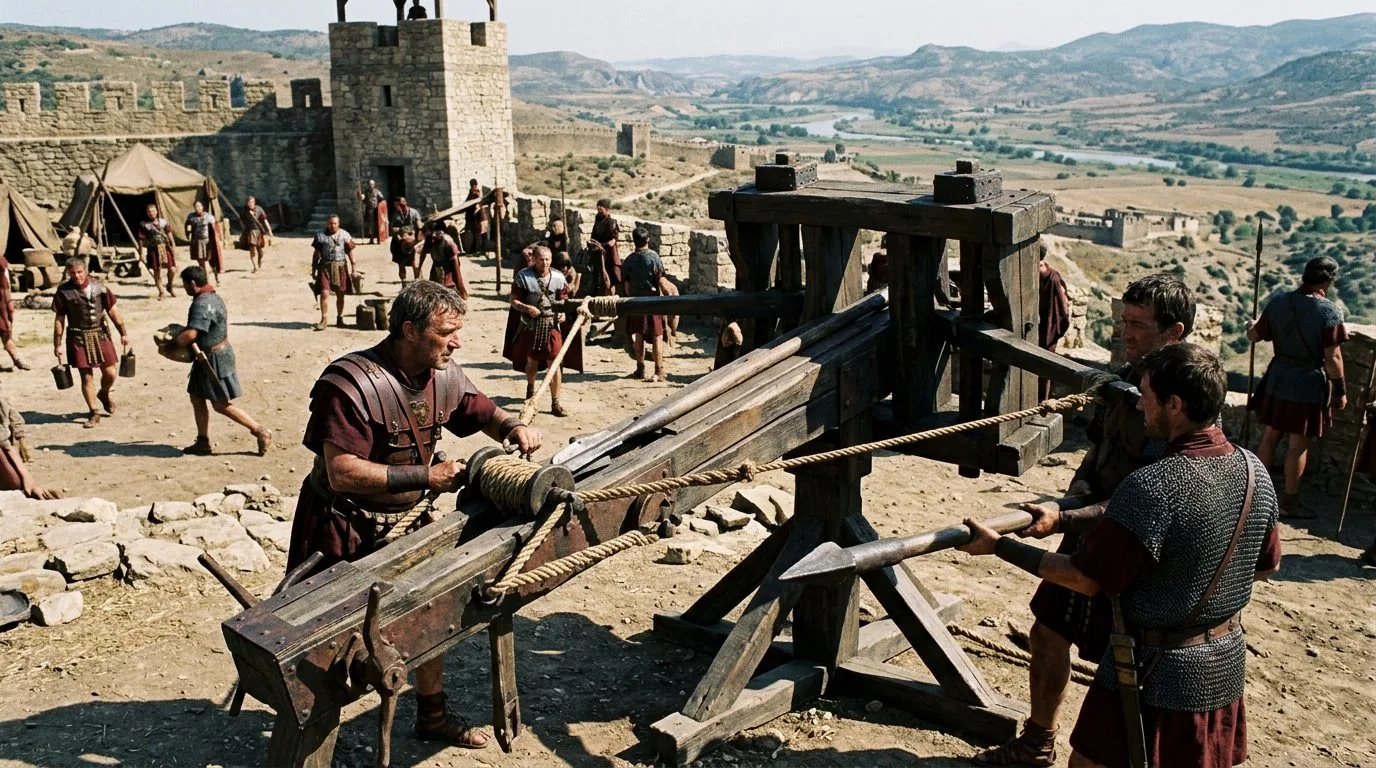 Ballista: Artillery That Struck Terror From Distance - Historical illustration