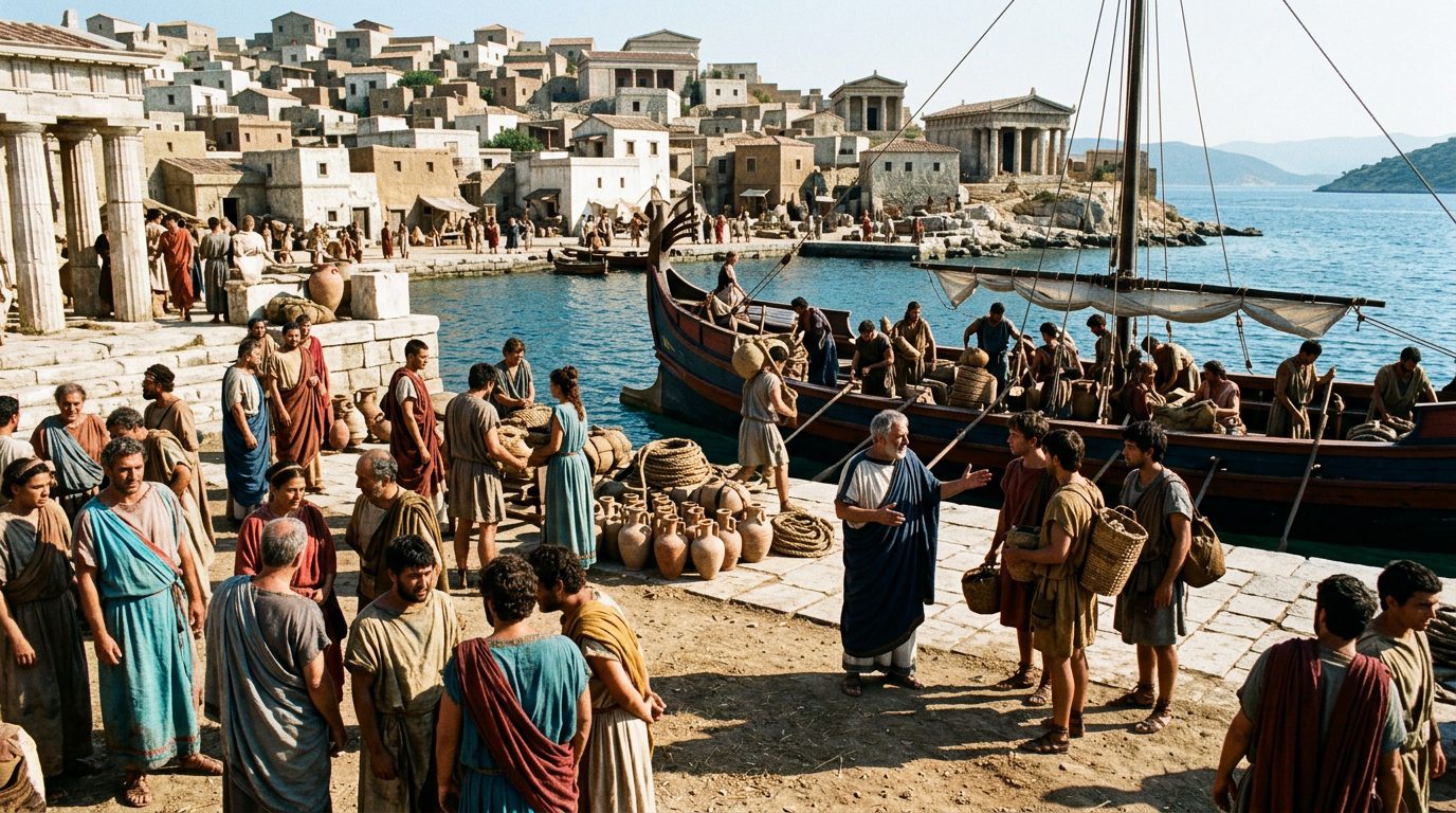 Megara Founded More Colonies Per Capita Than Any Greek City - Historical illustration