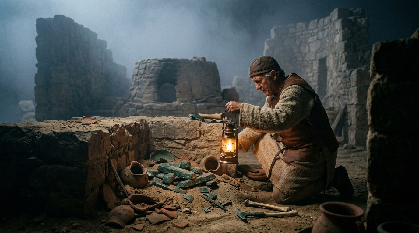 Alashiya Lost Its Copper Monopoly and Identity - Historical illustration