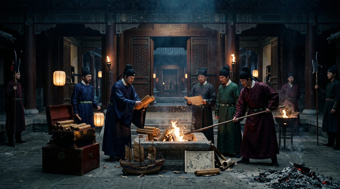 Ming Emperors Destroyed Evidence of China’s Maritime Supremacy - Historical illustration