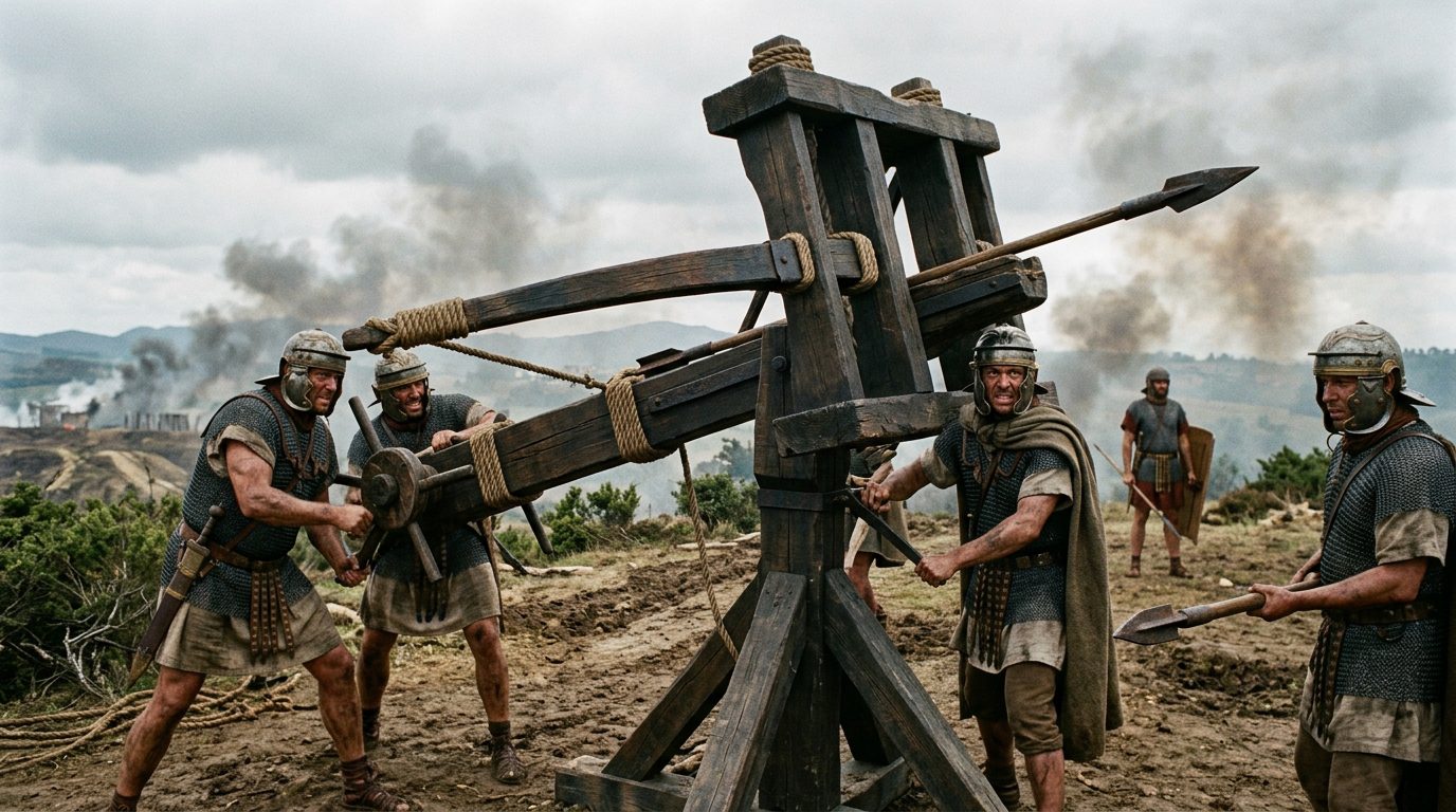 The Ballista: Rome’s Legacy of Precision Death - Historical illustration