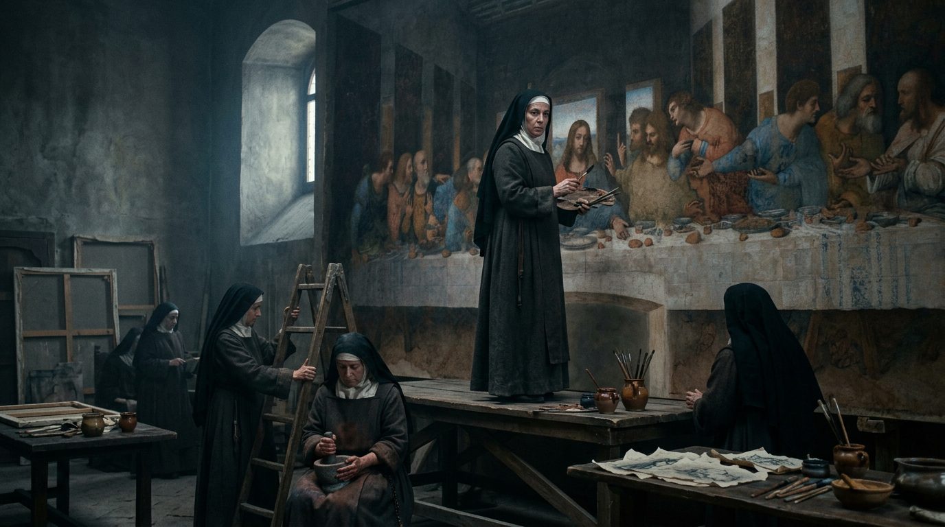 Plautilla Nelli Led a Convent of Artist Nuns in Florence - Historical illustration