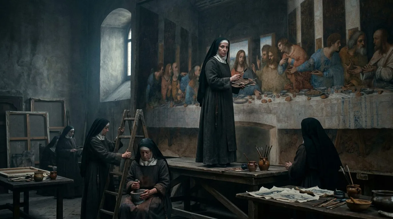 Plautilla Nelli Led a Convent of Artist Nuns in Florence - Historical illustration