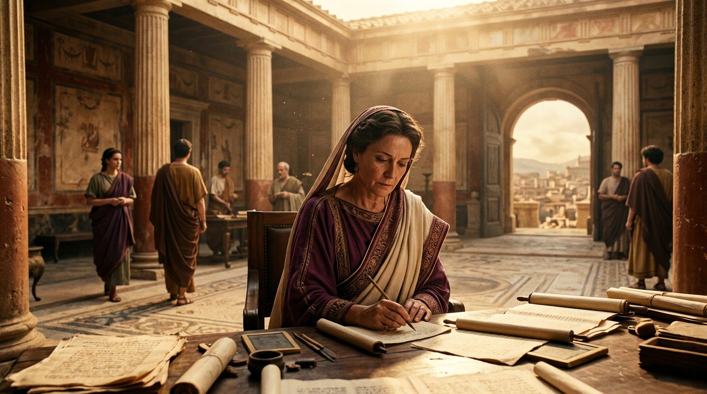 Faltonia Betitia Proba: Christian Verse Revolutionary - Historical illustration