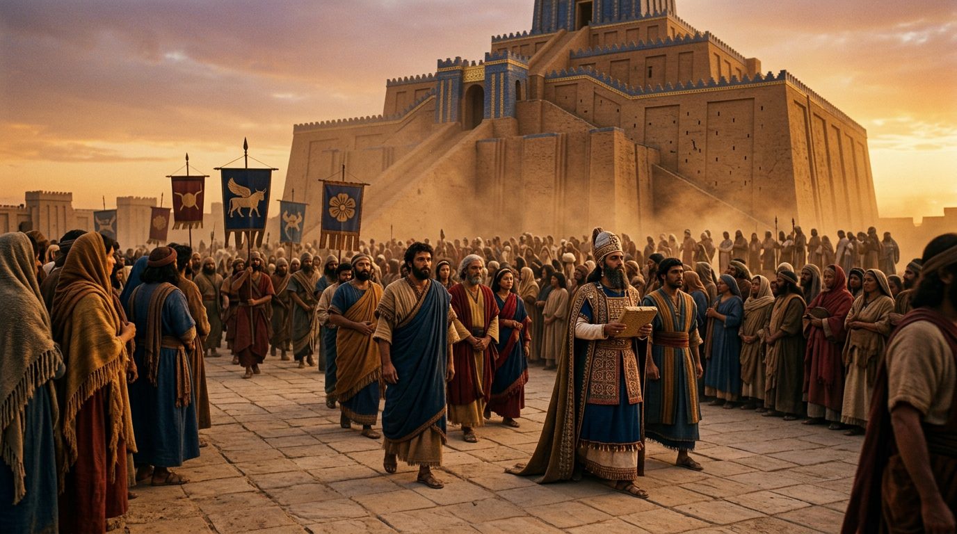 Enuma Elish: The Creation Epic That Crowned Kings - Historical illustration