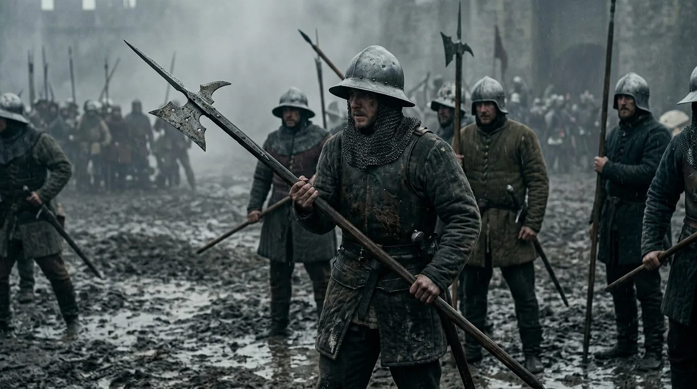 The Halberd - Infantry’s Swiss Innovation - The King (2019), Kingdom of Heaven style cinematic historical scene