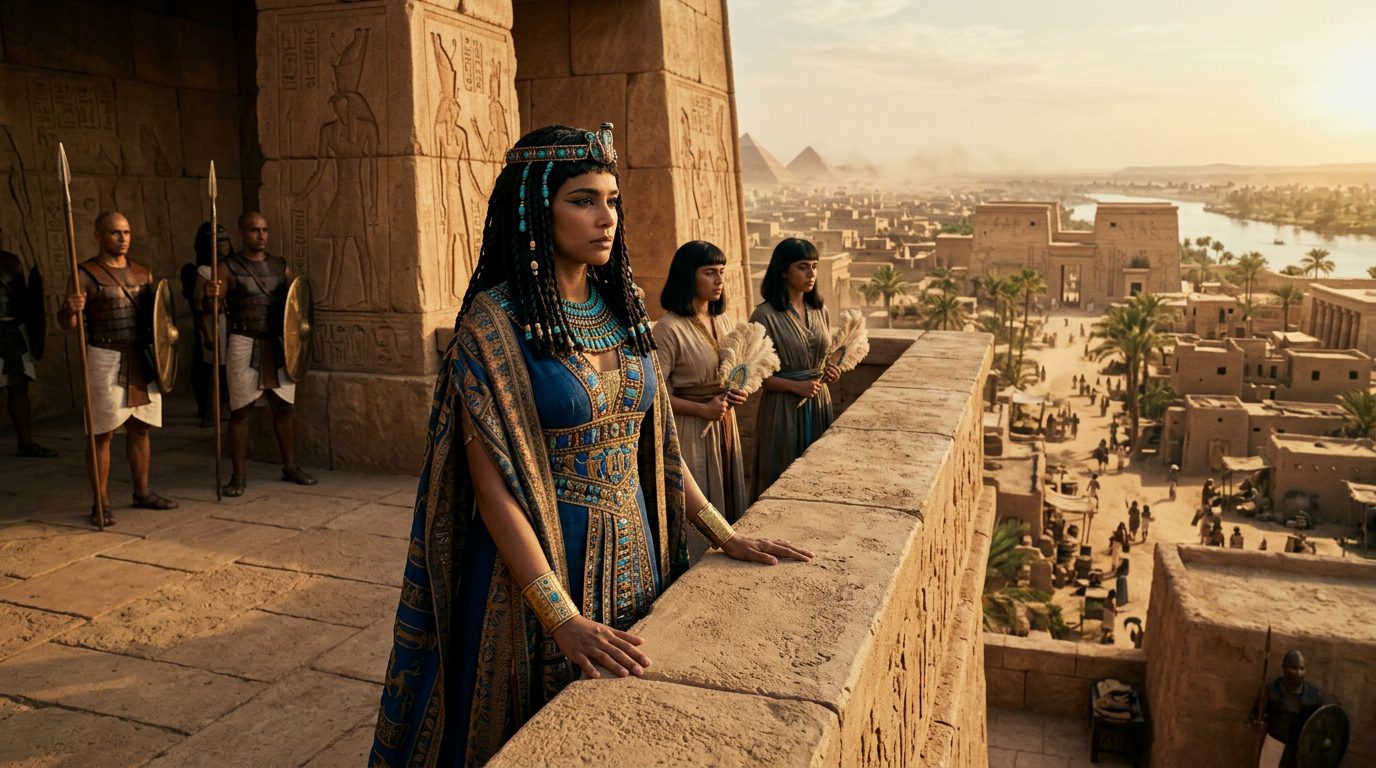 Nitocris: The Legendary Queen Shrouded in Mystery - Historical illustration