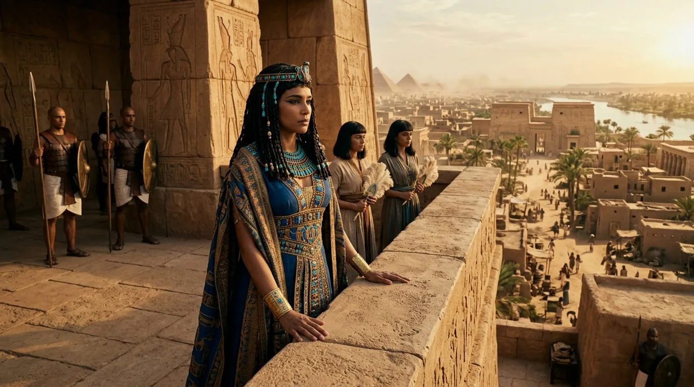 Nitocris: The Legendary Queen Shrouded in Mystery - Historical illustration