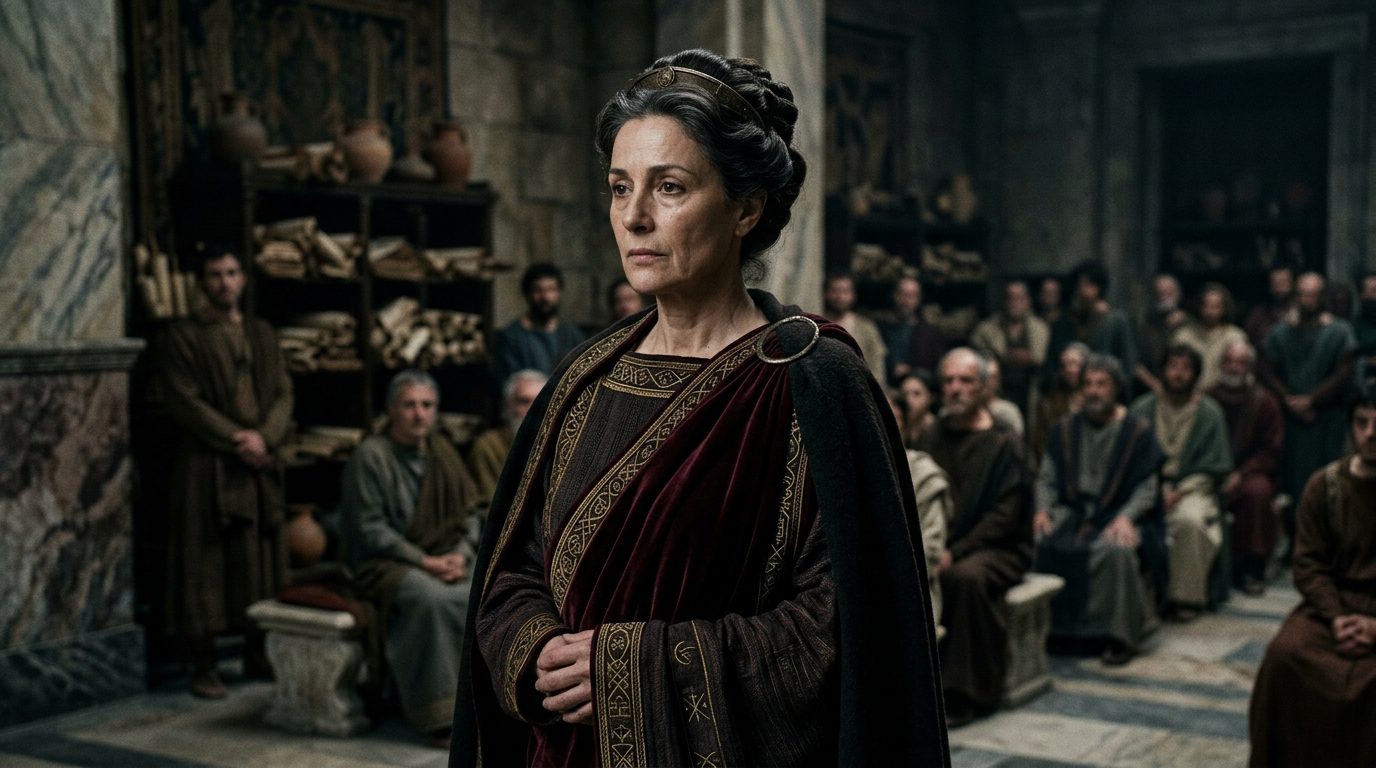 Sosipatra of Ephesus: The Mystic Who Commanded Hundreds of Students - Historical illustration